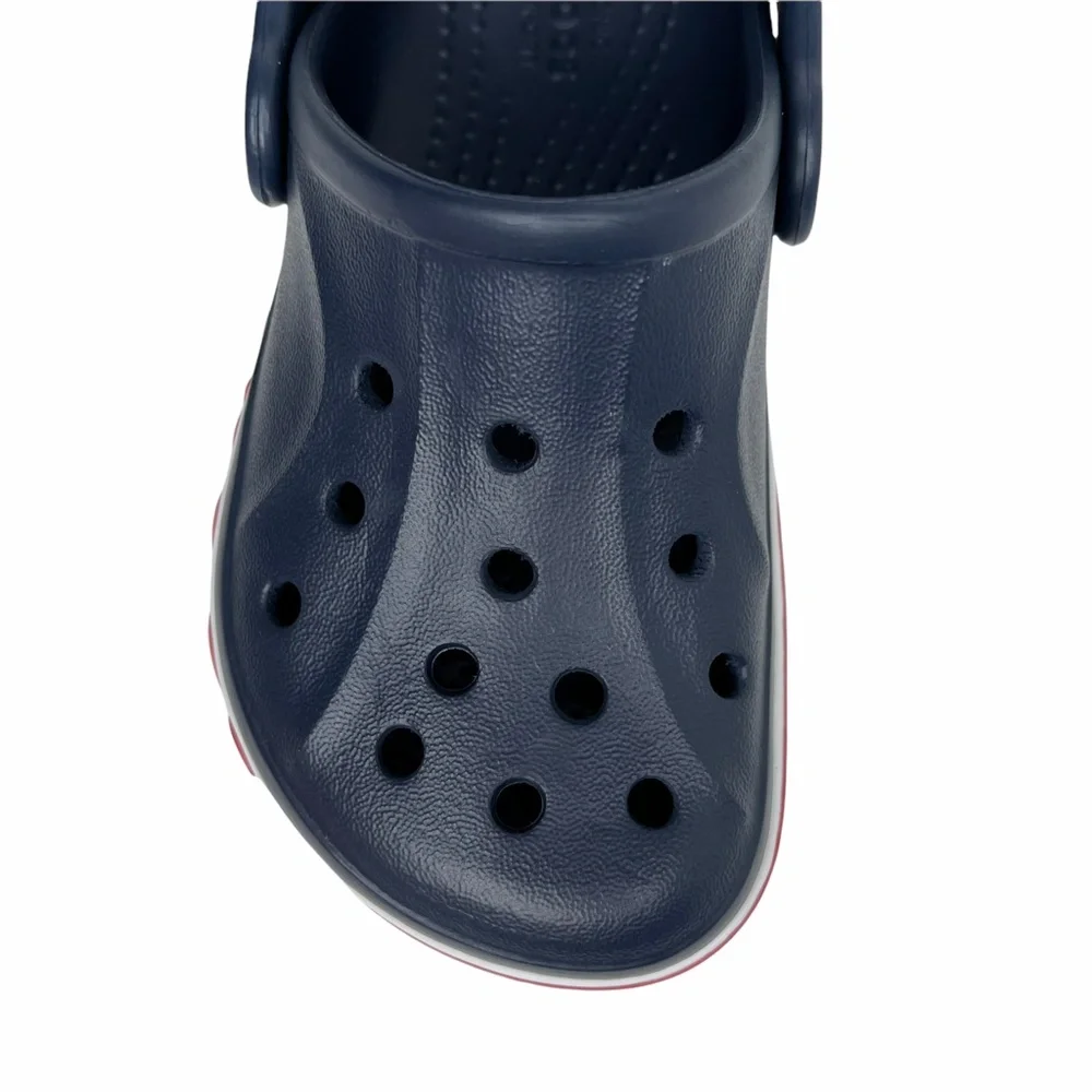 Crocs‎ Bayaband Little Boys Girls Slip-on Clog SZ 11-13 Navy Blue Water F…